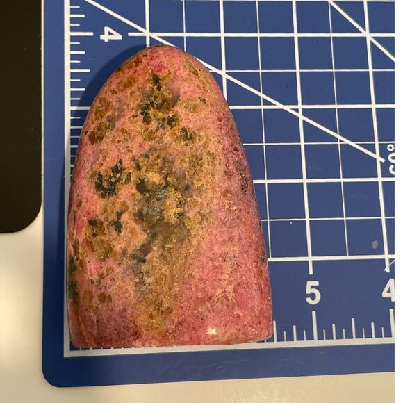 Pretty Pink Rhodonite Freeform - Picture 7 of 10